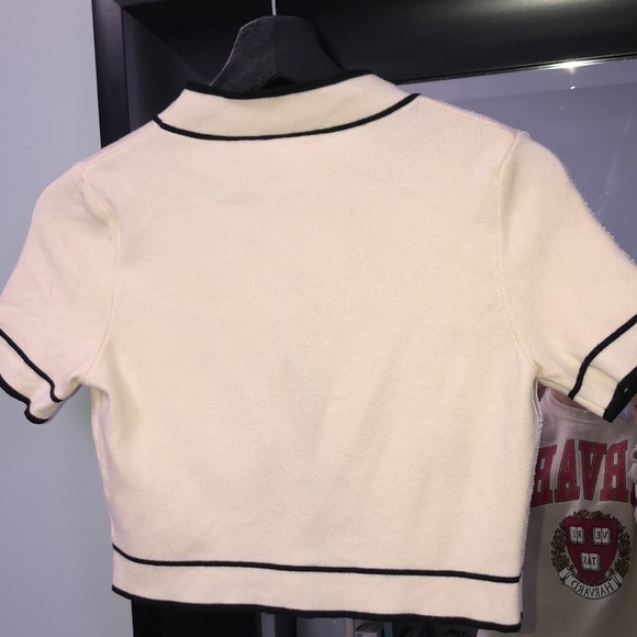 SHEIN privé Short Sleeve Knit Cardigan - Picture 5 of 5